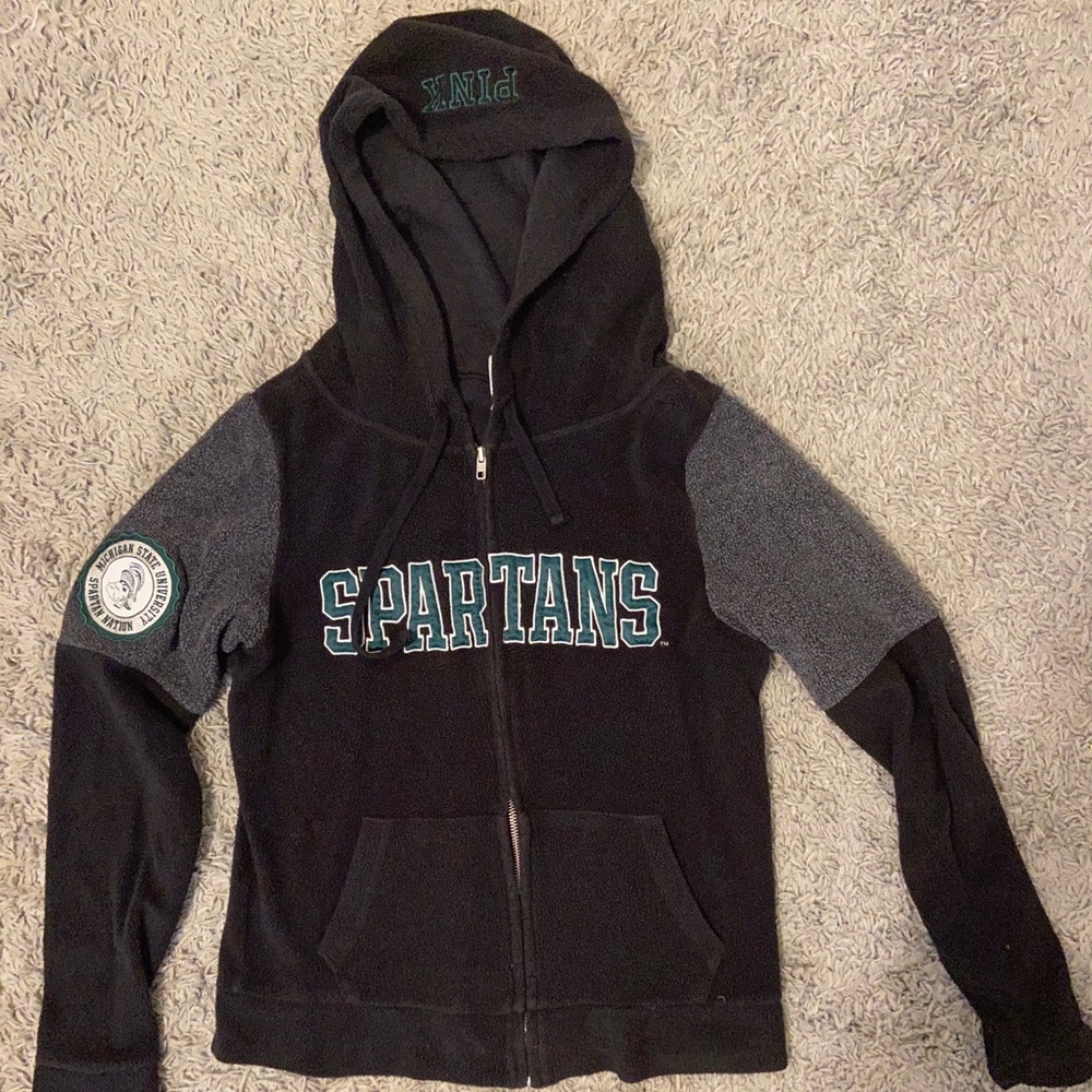 PINK college appeal zip up